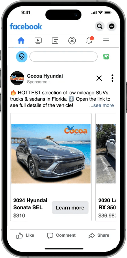 facebook mobile ad placement 
                                    